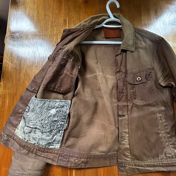 Taylor Stitch Waxed Canvas Long Haul Jacket - Picture 4 of 5